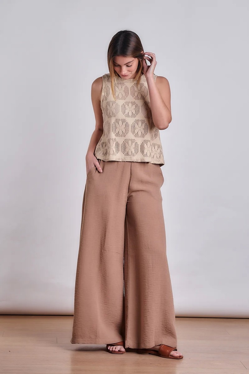 PANTALÓN CELESTE