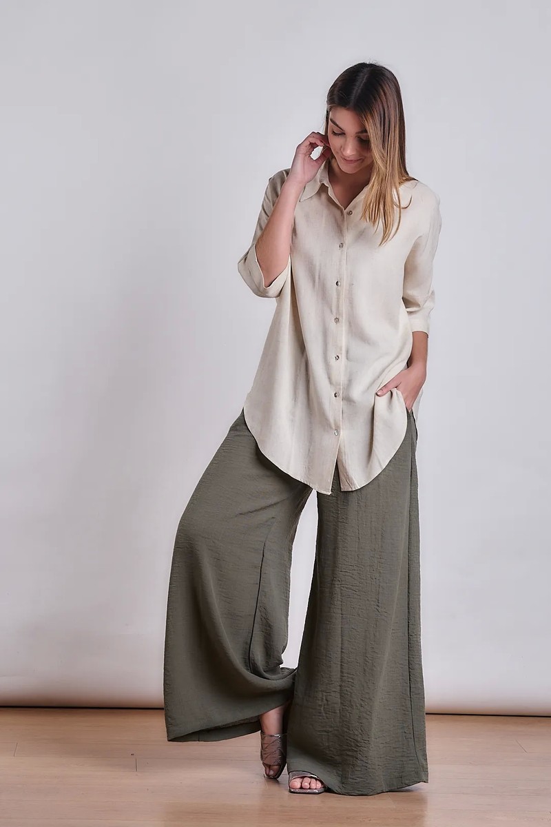 PANTALÓN CELESTE