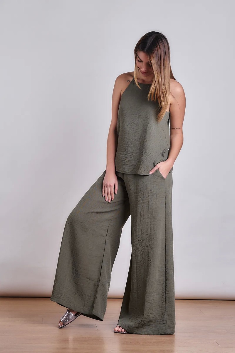 PANTALÓN CELESTE